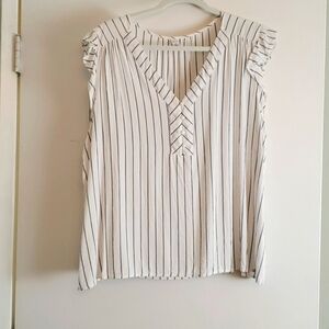 Pinstripe Blouse